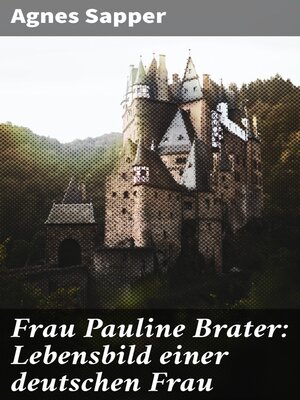 cover image of Frau Pauline Brater